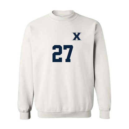 Xavier - NCAA Men's Soccer : Ely Detty - Replica Shersey Crewneck Sweatshirt-0