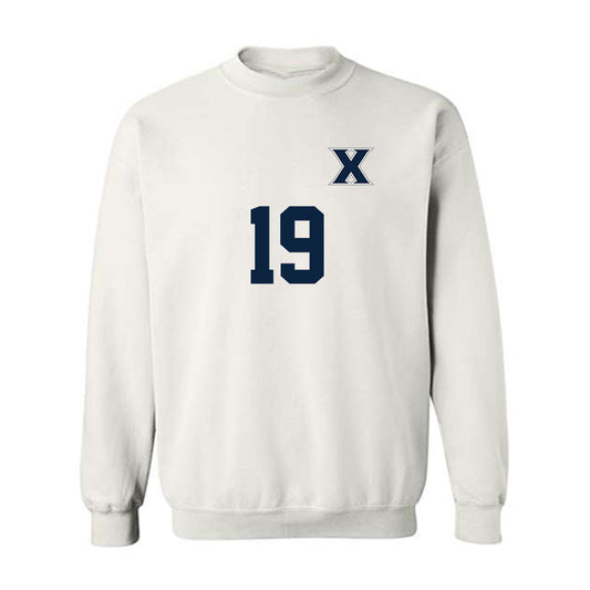Xavier - NCAA Men's Soccer : Shogo Haraikawa - Replica Shersey Crewneck Sweatshirt-0