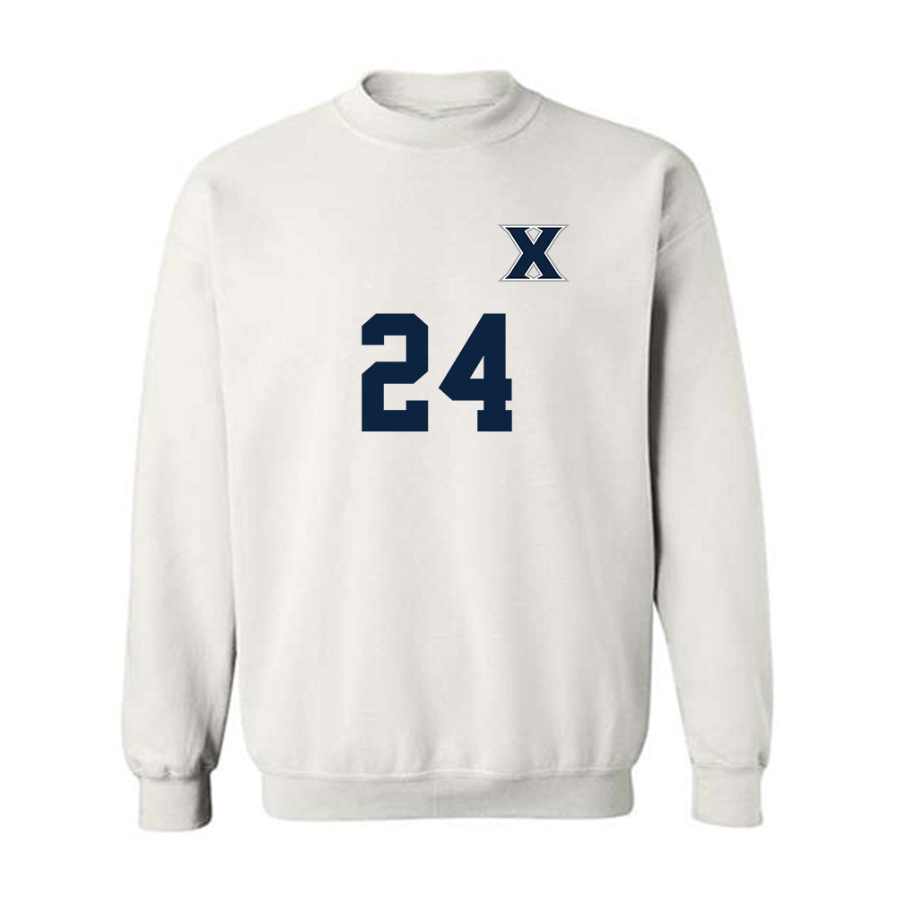 Xavier - NCAA Women's Soccer : Cassidy Parmelee - Replica Shersey Crewneck Sweatshirt-0