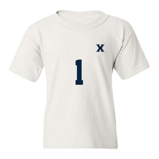 Xavier - NCAA Men's Soccer : Jonny Mennell - Youth T-Shirt