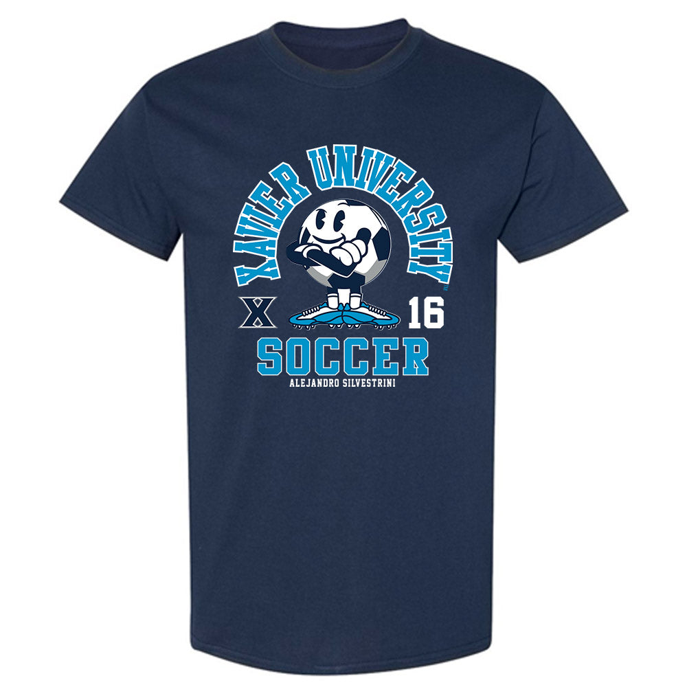 Xavier - NCAA Men's Soccer : Alejandro Silvestrini - Fashion Shersey T-Shirt-0