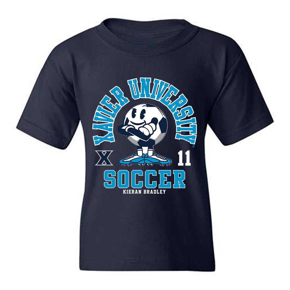 Xavier - NCAA Women's Soccer : Kieran Bradley - Fashion Shersey Youth T-Shirt-0