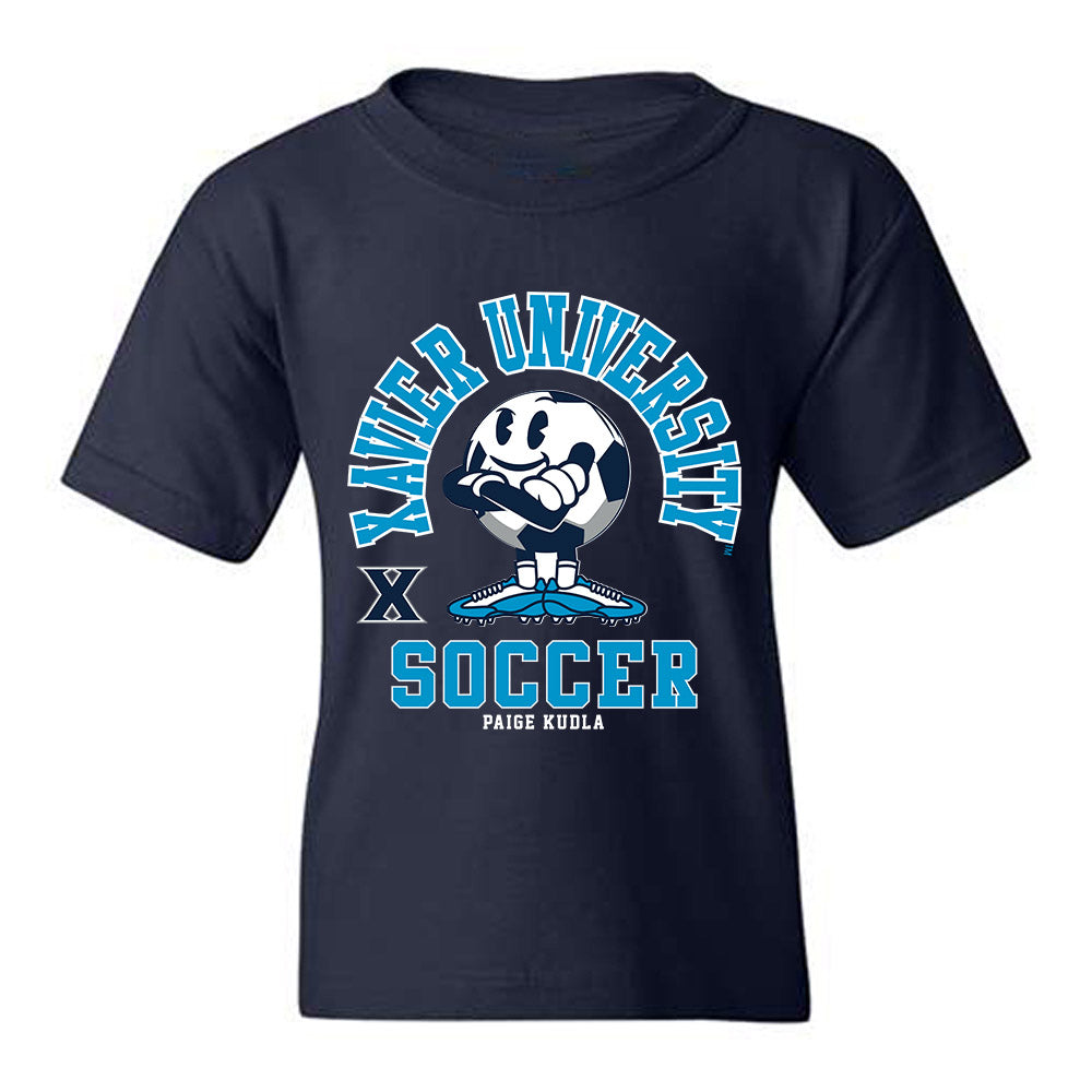 Xavier - NCAA Women's Soccer : Paige Kudla - Fashion Shersey Youth T-Shirt-0