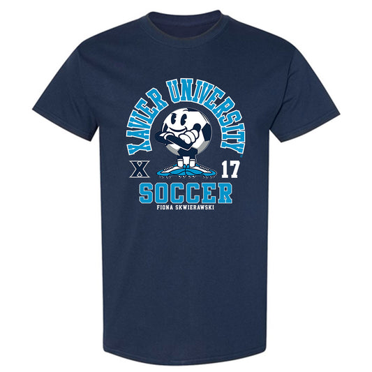 Xavier - NCAA Women's Soccer : Fiona Skwierawski - Fashion Shersey T-Shirt-0