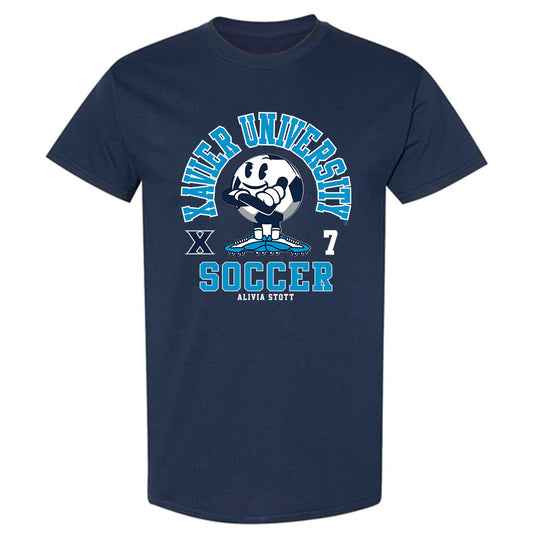 Xavier - NCAA Women's Soccer : Alivia Stott - Fashion Shersey T-Shirt-0