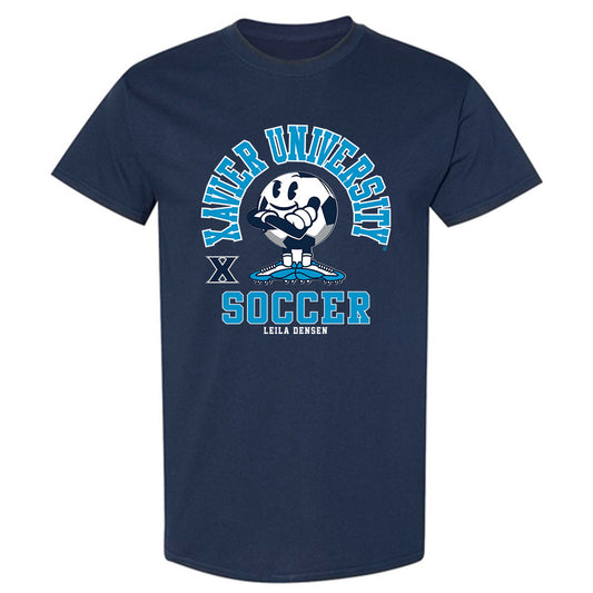Xavier - NCAA Women's Soccer : Leila Densen - Fashion Shersey T-Shirt-0