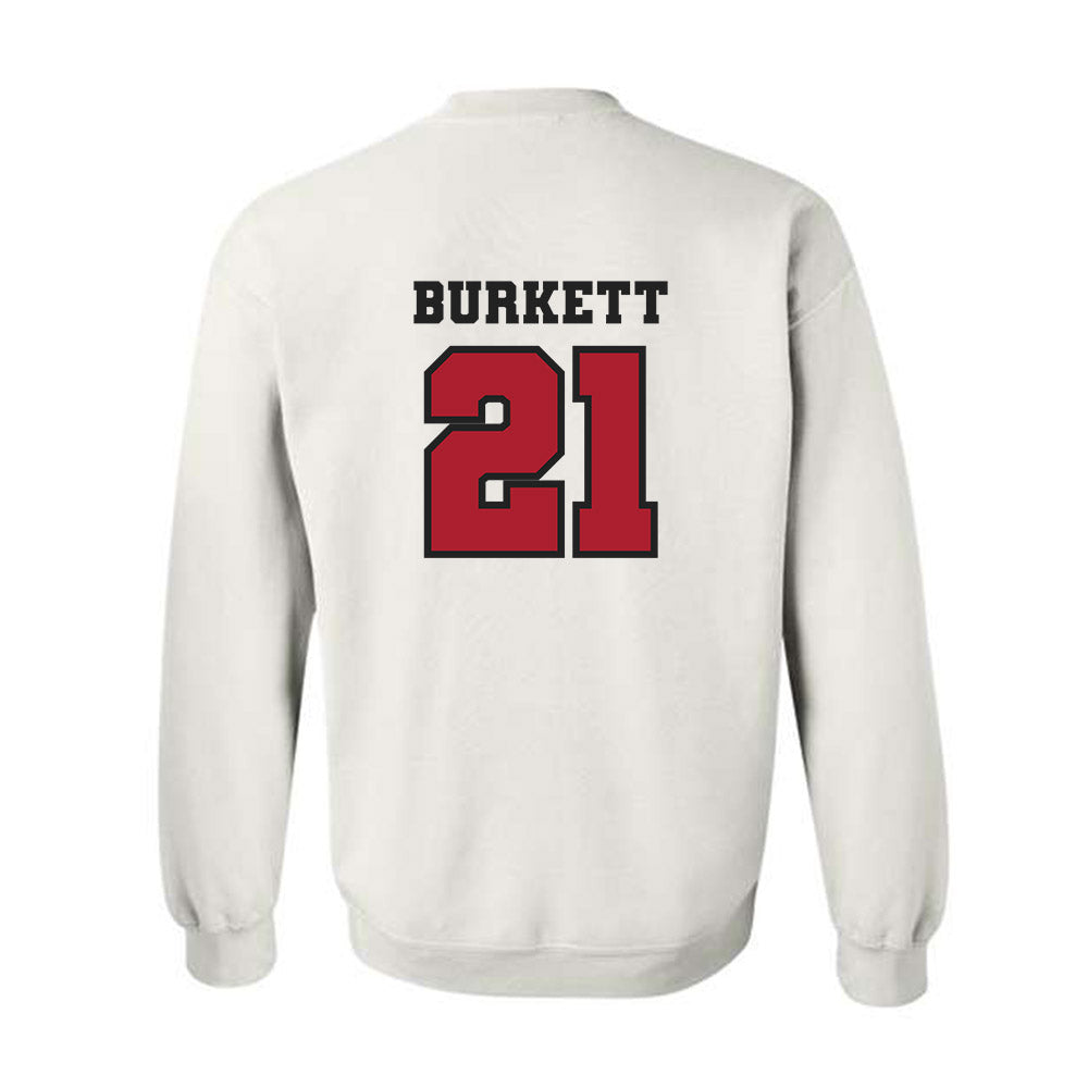 Nicholls State - NCAA Softball : Ava Burkett - Classic Fashion Shersey Crewneck Sweatshirt-1