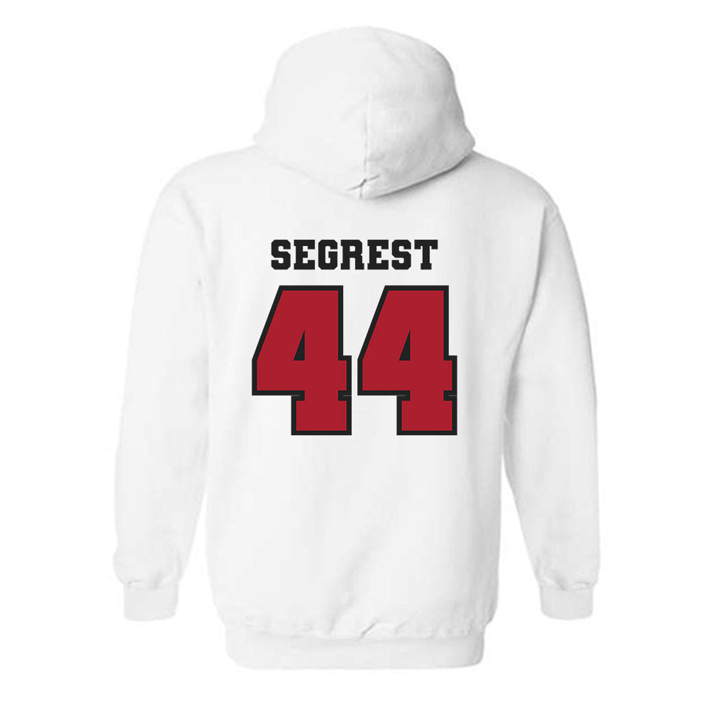 Nicholls State - NCAA Football : Dejarious Segrest - Classic Fashion Shersey Hooded Sweatshirt-1