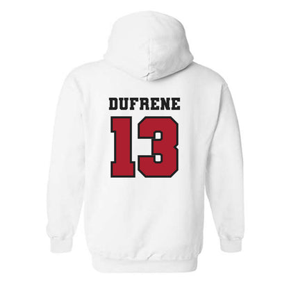 Nicholls State - NCAA Football : Jackson Dufrene - Classic Fashion Shersey Hooded Sweatshirt-1