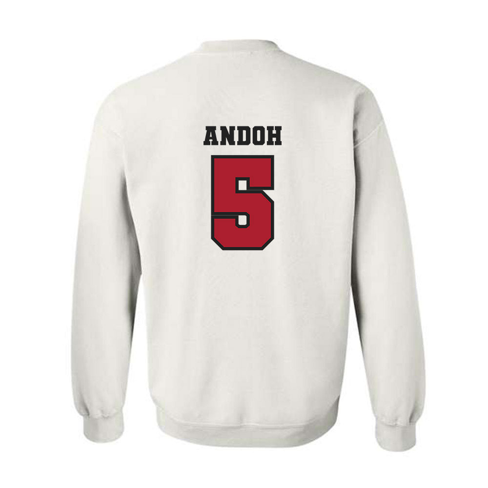 Nicholls State - NCAA Football : Kayden Andoh - Classic Fashion Shersey Crewneck Sweatshirt-1