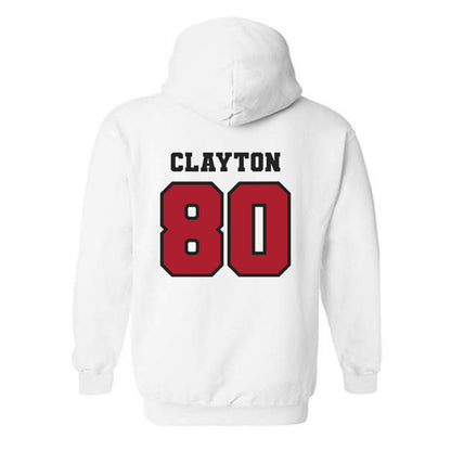 Nicholls State - NCAA Football : Amari Clayton - Classic Fashion Shersey Hooded Sweatshirt-1