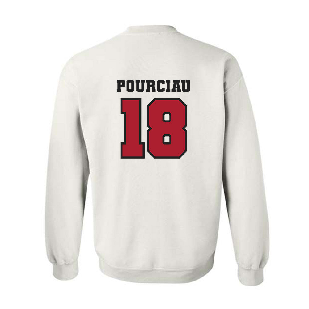 Nicholls State - NCAA Baseball : Clayton Pourciau - Classic Fashion Shersey Crewneck Sweatshirt-1