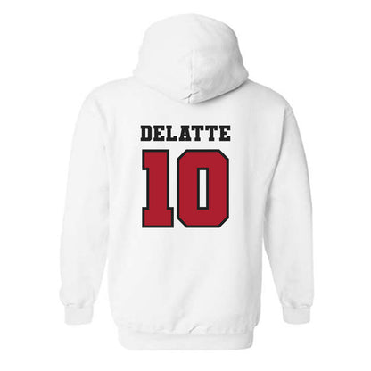 Nicholls State - NCAA Softball : Aubrey Delatte - Classic Fashion Shersey Hooded Sweatshirt-1