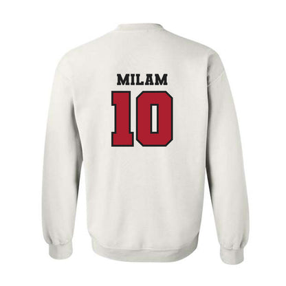 Nicholls State - NCAA Baseball : Jaxon Milam - Classic Fashion Shersey Crewneck Sweatshirt-1