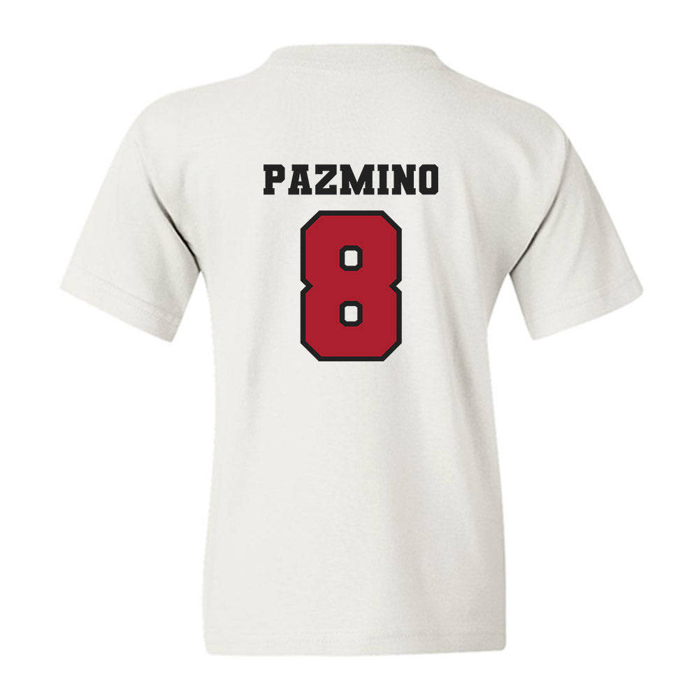 Nicholls State - NCAA Men's Basketball : Kevin Pazmino - Classic Fashion Shersey Youth T-Shirt-1
