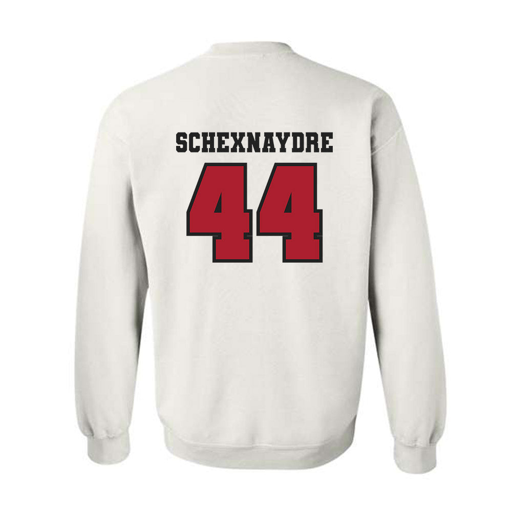 Nicholls State - NCAA Baseball : Owen Schexnaydre - Classic Fashion Shersey Crewneck Sweatshirt-1