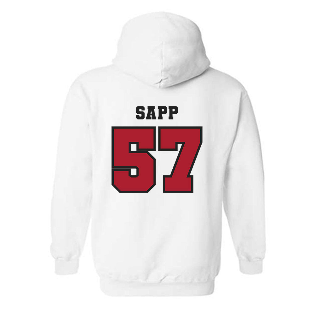 Nicholls State - NCAA Football : Jamaal Sapp - Classic Fashion Shersey Hooded Sweatshirt-1