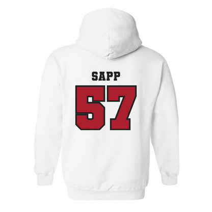 Nicholls State - NCAA Football : Jamaal Sapp - Classic Fashion Shersey Hooded Sweatshirt-1