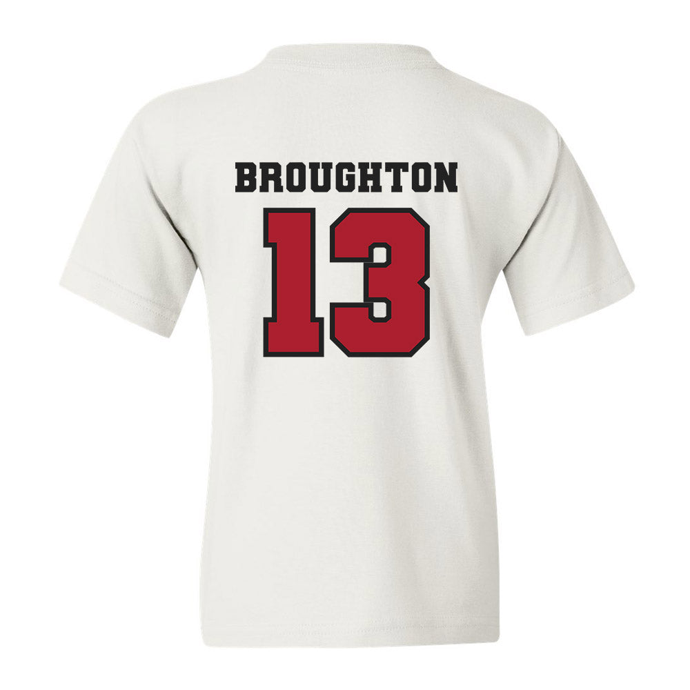 Nicholls State - NCAA Women's Basketball : Asia Broughton - Classic Fashion Shersey Youth T-Shirt