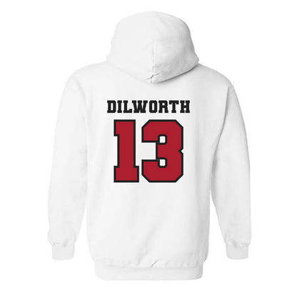 Nicholls State - NCAA Football : Zavian Dilworth - Classic Fashion Shersey Hooded Sweatshirt-1