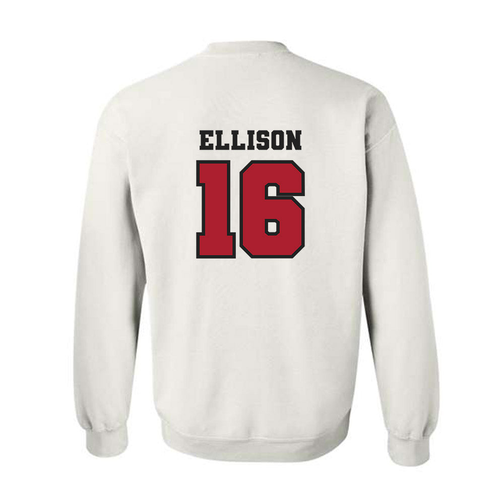 Nicholls State - NCAA Beach Volleyball : Anna Ellison - Classic Fashion Shersey Crewneck Sweatshirt-1