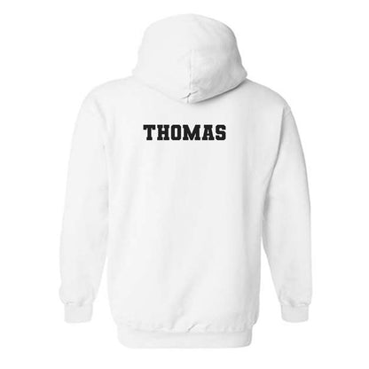 Nicholls State - NCAA Women's Track & Field : AMiah Thomas - Classic Fashion Shersey Hooded Sweatshirt-1