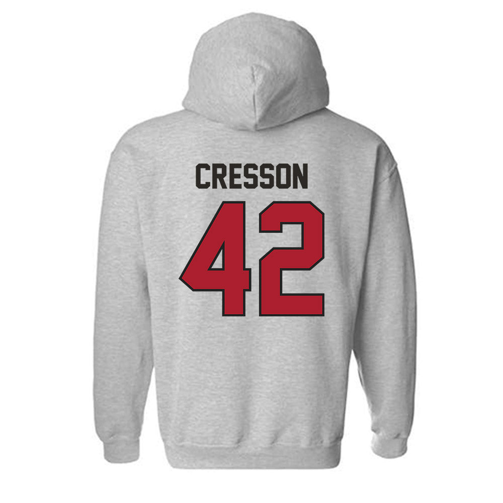 Nicholls State - NCAA Football : David Cresson - Classic Fashion Shersey Hooded Sweatshirt-1