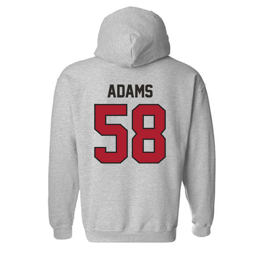 Nicholls State - NCAA Football : Arrington Adams - Classic Fashion Shersey Hooded Sweatshirt-1