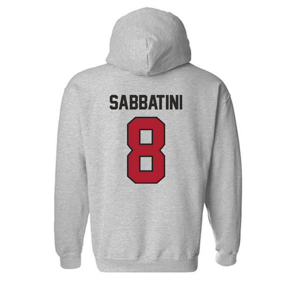 Nicholls State - NCAA Football : Elijah Sabbatini - Classic Fashion Shersey Hooded Sweatshirt-1