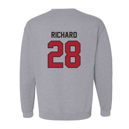 Nicholls State - NCAA Baseball : Dawson Richard - Classic Fashion Shersey Crewneck Sweatshirt-1