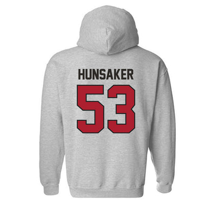 Nicholls State - NCAA Baseball : Payton Hunsaker - Classic Fashion Shersey Hooded Sweatshirt-1