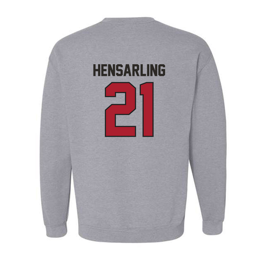 Nicholls State - NCAA Baseball : Cannon Hensarling - Classic Fashion Shersey Crewneck Sweatshirt-1