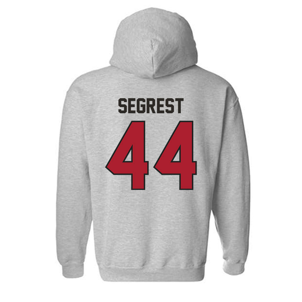Nicholls State - NCAA Football : Dejarious Segrest - Classic Fashion Shersey Hooded Sweatshirt-1