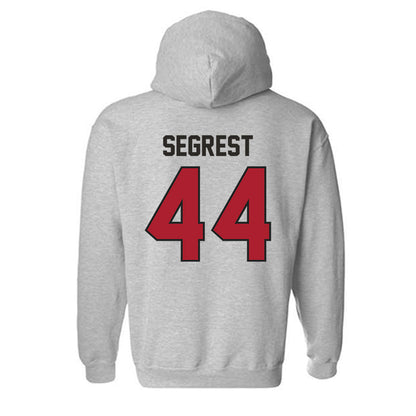 Nicholls State - NCAA Football : Dejarious Segrest - Classic Fashion Shersey Hooded Sweatshirt-1