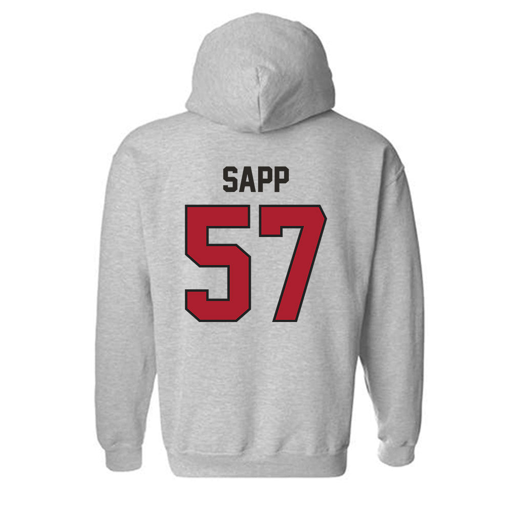 Nicholls State - NCAA Football : Jamaal Sapp - Classic Fashion Shersey Hooded Sweatshirt-1