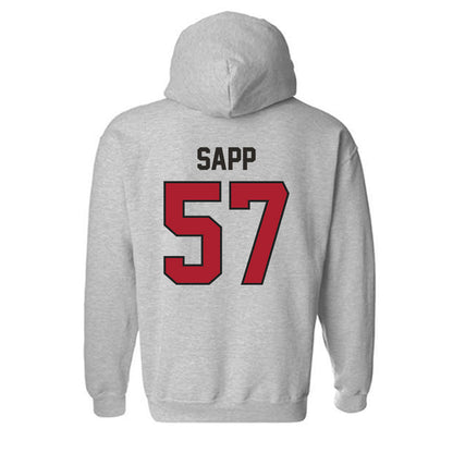 Nicholls State - NCAA Football : Jamaal Sapp - Classic Fashion Shersey Hooded Sweatshirt-1