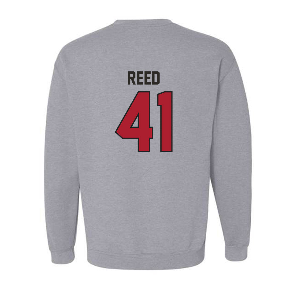 Nicholls State - NCAA Baseball : Haigen Reed - Classic Fashion Shersey Crewneck Sweatshirt-1