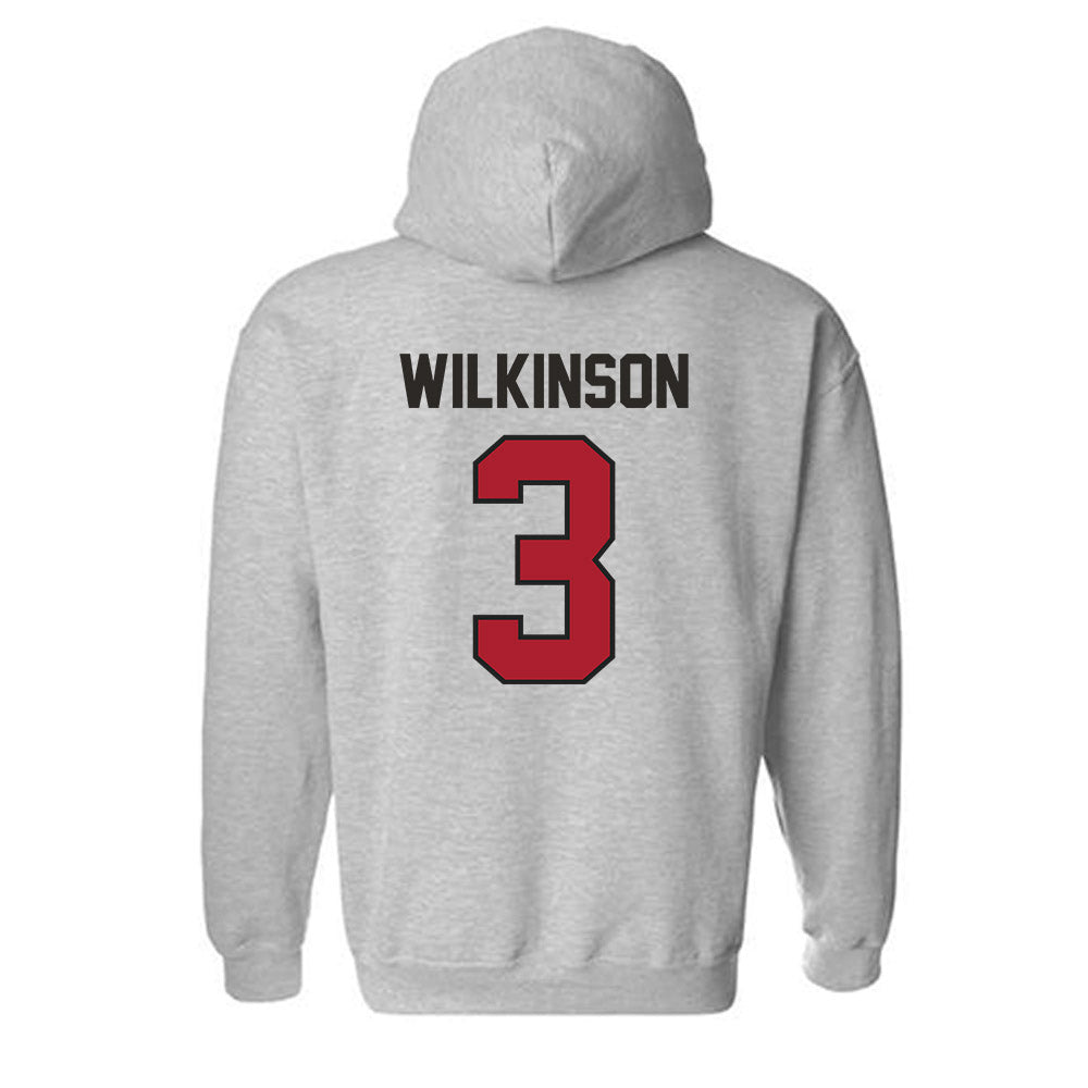 Nicholls State - NCAA Beach Volleyball : Brooklynn Wilkinson - Classic Fashion Shersey Hooded Sweatshirt-1