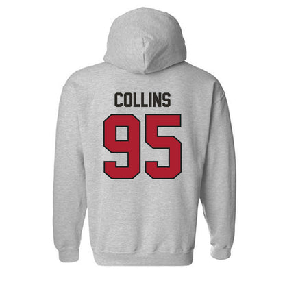 Nicholls State - NCAA Football : Shay Collins - Classic Fashion Shersey Hooded Sweatshirt-1