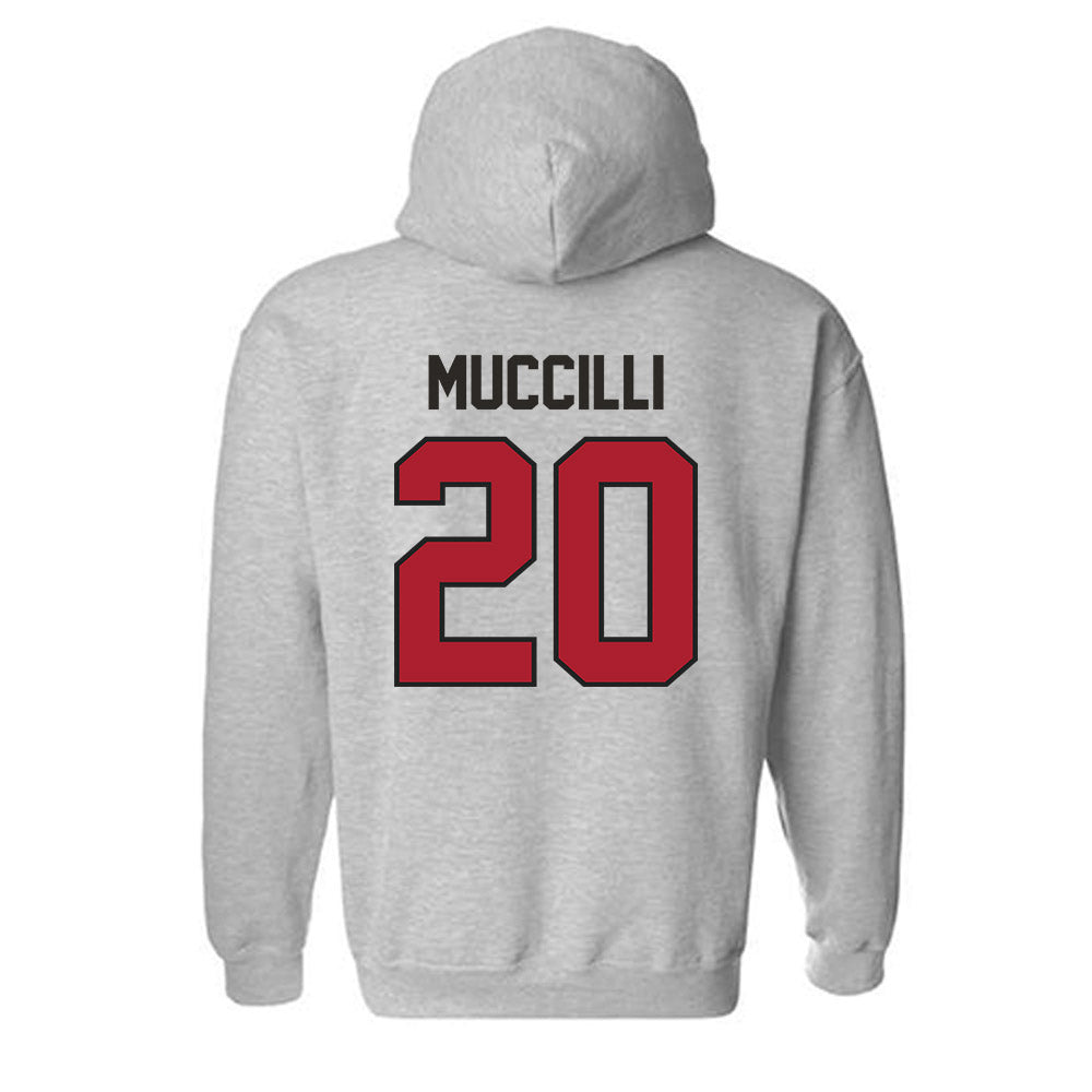 Nicholls State - NCAA Softball : Carmella Muccilli - Classic Fashion Shersey Hooded Sweatshirt-1