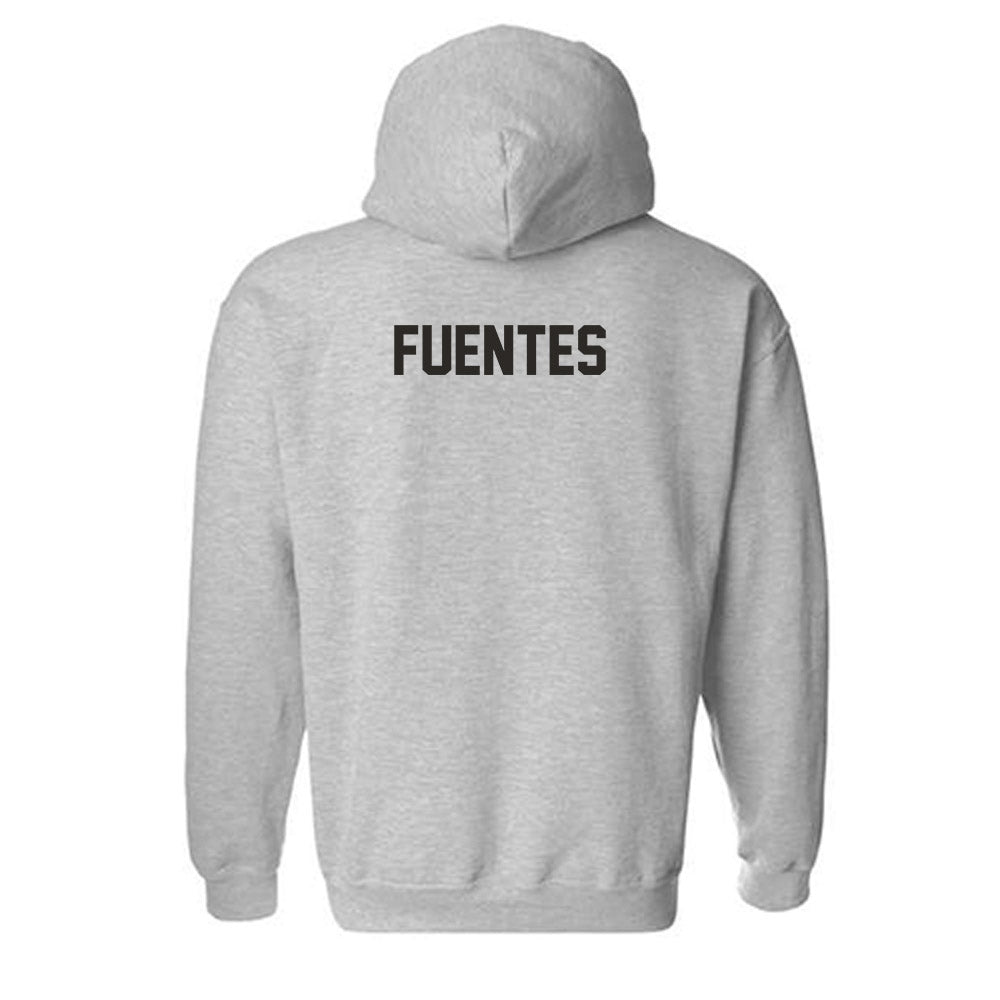 Nicholls State - NCAA Men's Track & Field : Andrei Fuentes - Classic Fashion Shersey Hooded Sweatshirt-1