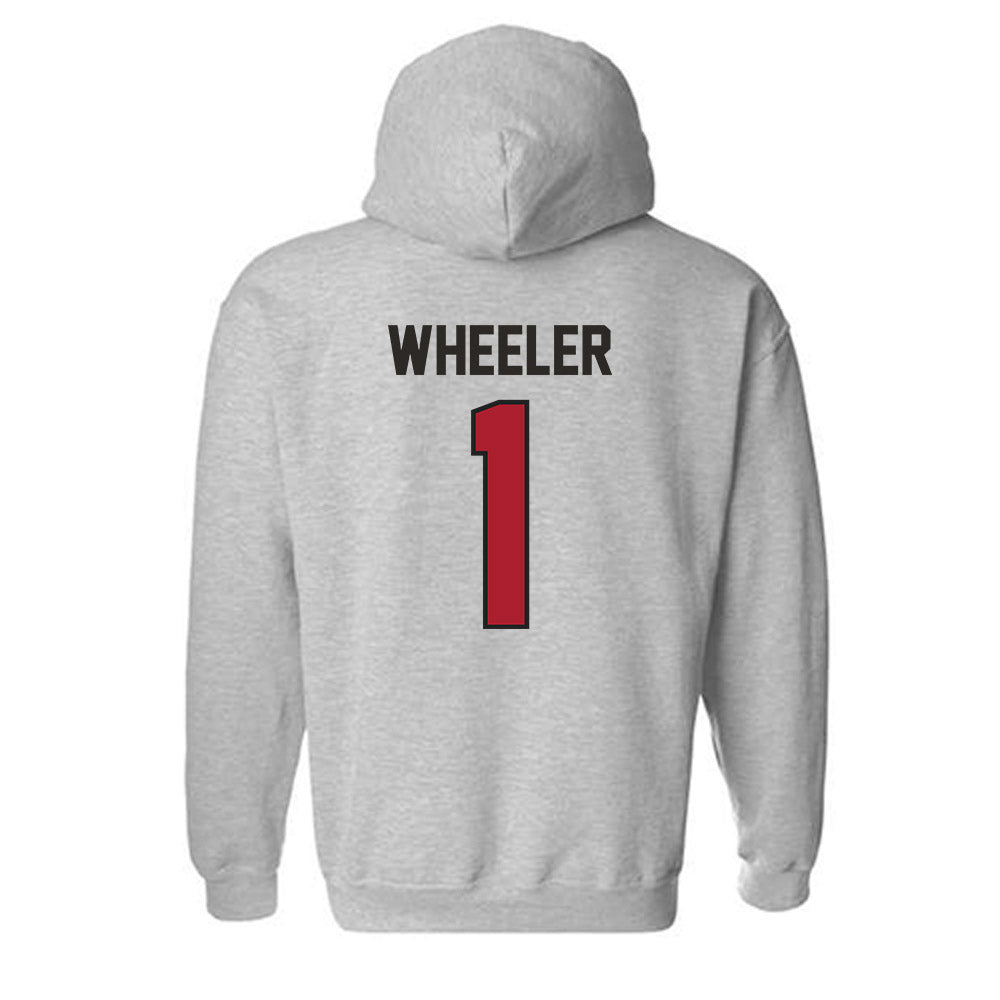 Nicholls State - NCAA Women's Soccer : Kaylin Wheeler - Classic Fashion Shersey Hooded Sweatshirt-1