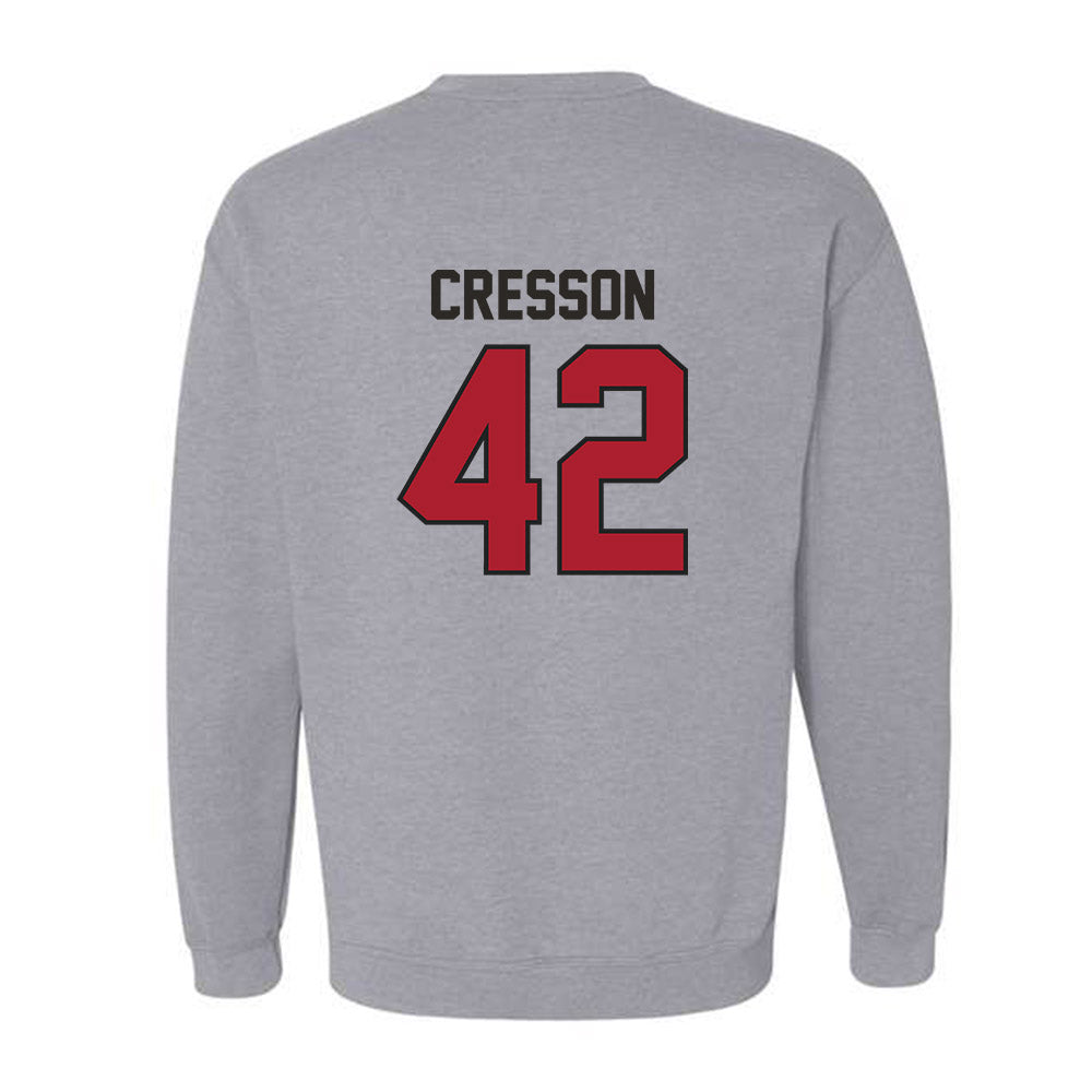 Nicholls State - NCAA Football : David Cresson - Classic Fashion Shersey Crewneck Sweatshirt-1