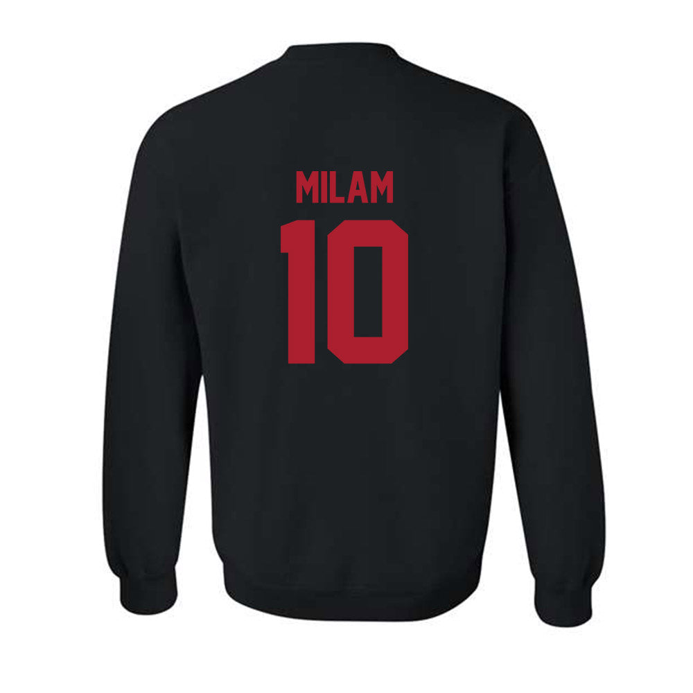 Nicholls State - NCAA Baseball : Jaxon Milam - Classic Fashion Shersey Crewneck Sweatshirt-1