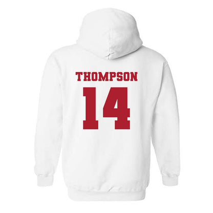 Nicholls State - NCAA Baseball : Caston Thompson - Classic Fashion Shersey Hooded Sweatshirt-1
