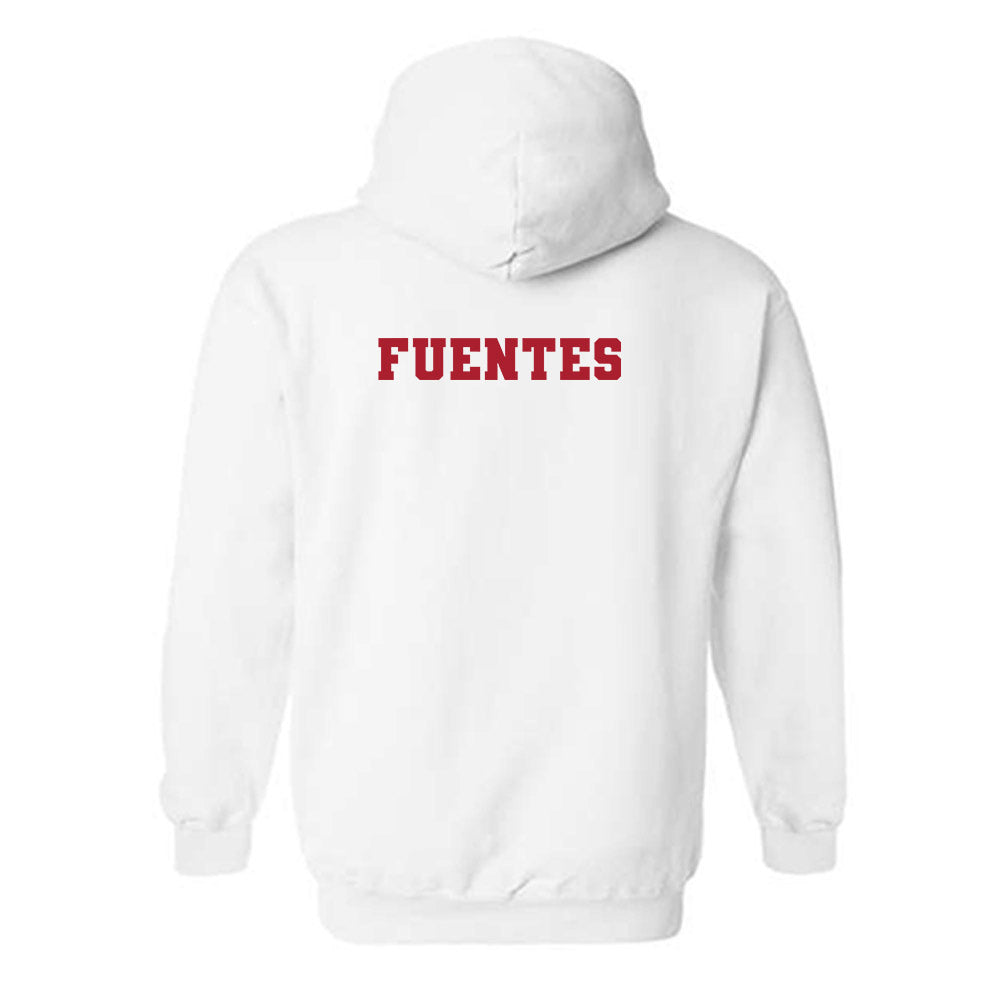 Nicholls State - NCAA Men's Track & Field : Andrei Fuentes - Classic Fashion Shersey Hooded Sweatshirt-1