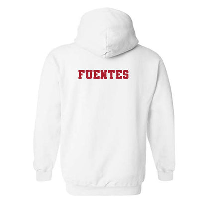 Nicholls State - NCAA Men's Track & Field : Andrei Fuentes - Classic Fashion Shersey Hooded Sweatshirt-1