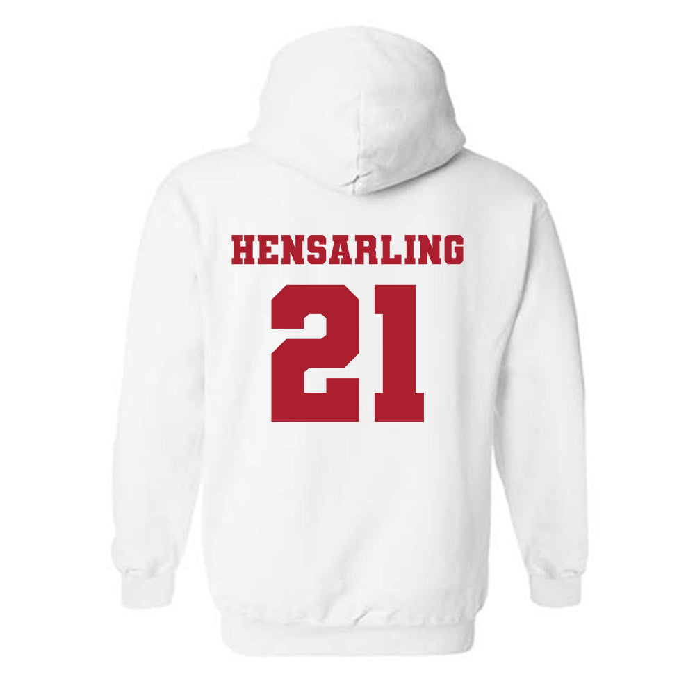Nicholls State - NCAA Baseball : Cannon Hensarling - Classic Fashion Shersey Hooded Sweatshirt-1