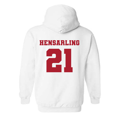 Nicholls State - NCAA Baseball : Cannon Hensarling - Classic Fashion Shersey Hooded Sweatshirt-1