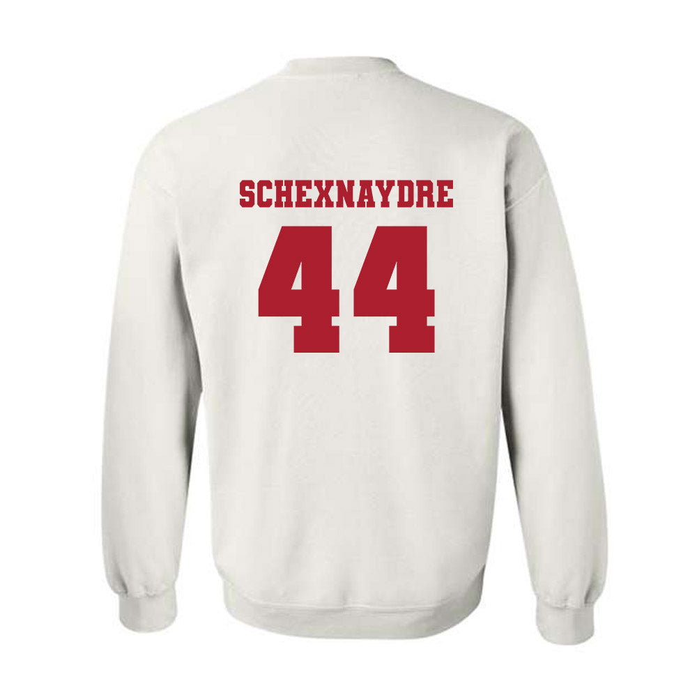 Nicholls State - NCAA Baseball : Owen Schexnaydre - Classic Fashion Shersey Crewneck Sweatshirt-1